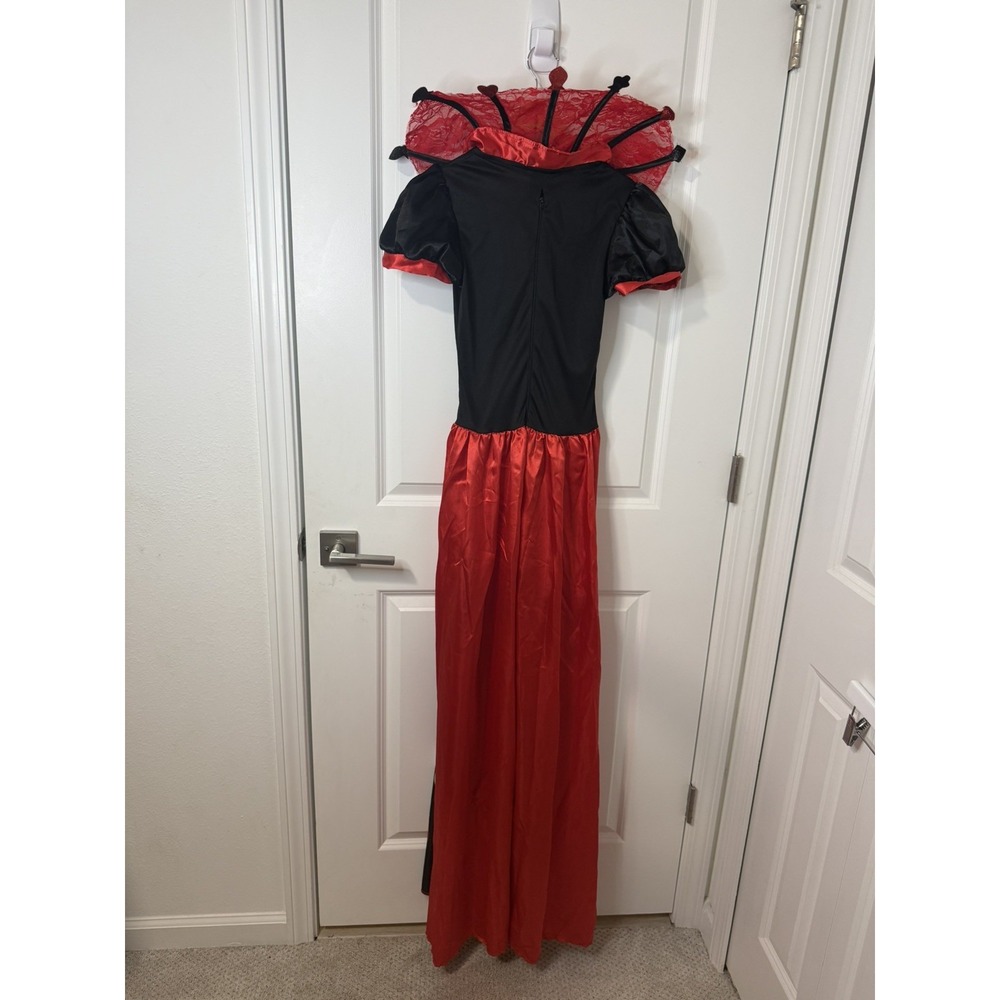 Deluxe Queen of Hearts Halloween Costume By Leg Avenue SIZE M DRESS ONLY - Picture 7 of 10